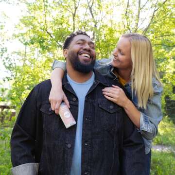 HUMBLE BRANDS Original Formula Aluminum-free Deodorant. Long Lasting Odor Control with Baking Soda and Essential Oils, Moroccan Rose, Pack of 1