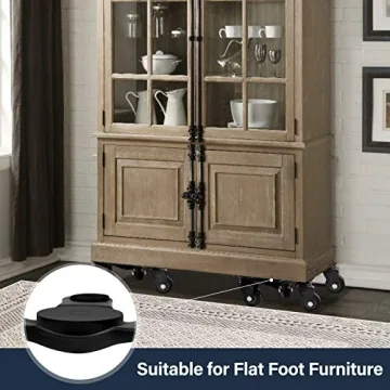 SOLEJAZZ 3-Wheel Furniture Dolly Heavy Duty 500 Lbs Capacity