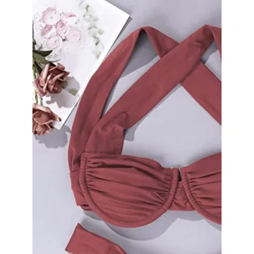 Stylish Hilinker Ruched Bikini Set for Fashion-Forward Women