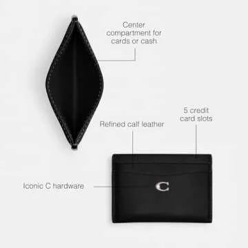 Coach Essential Card Case - Stylish Compact Wallet