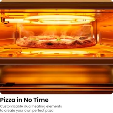 Chefman Indoor Pizza Oven with 800°F Heat and Presets