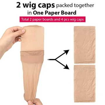 Durable Fandamei Light Brown Wig Caps for Women