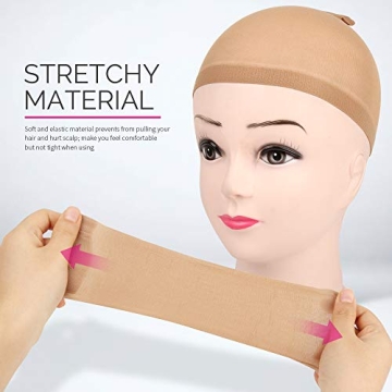 Durable Fandamei Light Brown Wig Caps for Women