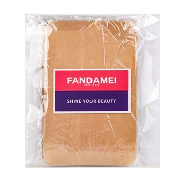 Durable Fandamei Light Brown Wig Caps for Women