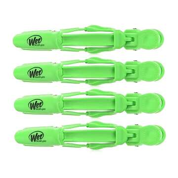 Wet Brush-Pro Professional Styling/Sectioning Hair Clips - For Wet or Dry Hair - Two Stage Strong Do...