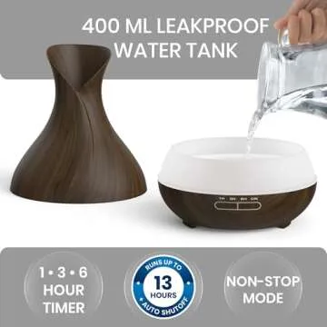 Everlasting Comfort Essential Oil Diffuser for Aromatherapy