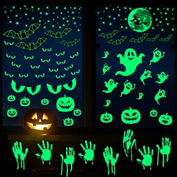 Halloween Glow in the Dark Decorations for Kids