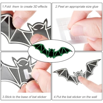 Halloween Glow in the Dark Decorations for Kids
