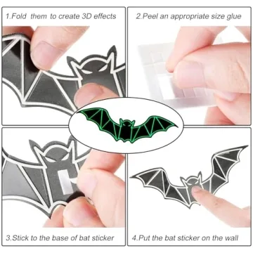 Halloween Glow in the Dark Decorations for Kids