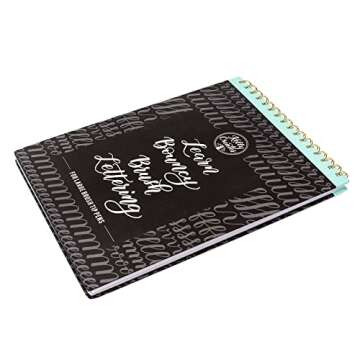 Kelly Creates Bouncy Lettering Workbook- Learn How to Letter