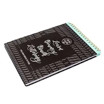 Kelly Creates Bouncy Lettering Workbook- Learn How to Letter