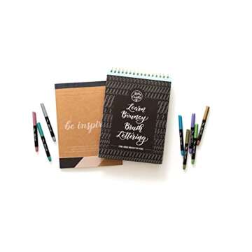 Kelly Creates Bouncy Lettering Workbook- Learn How to Letter