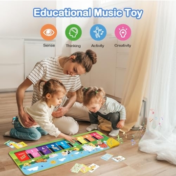 FOKI Floor Piano Mat for Toddlers - Fun Musical Gift