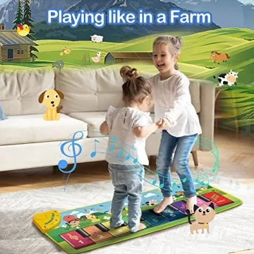 FOKI Floor Piano Mat for Toddlers - Fun Musical Gift