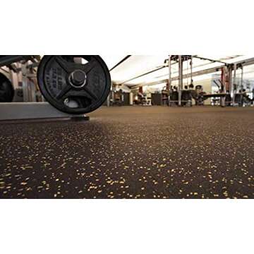 Durable Fit-Lock Rubber Tiles for Gym - Easy to Install