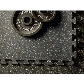 Durable Fit-Lock Rubber Tiles for Gym - Easy to Install
