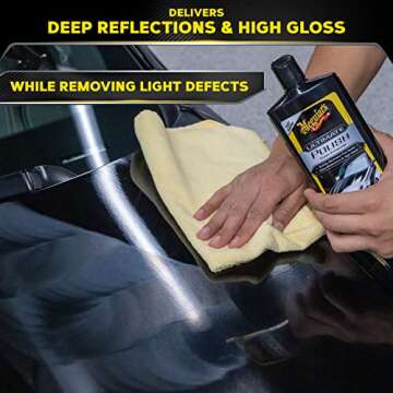 Meguiar's Ultimate Polish, High-Gloss Pre-Wax Car Polish - 20 Oz Bottle