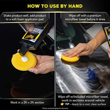 Meguiar's Ultimate Polish, High-Gloss Pre-Wax Car Polish - 20 Oz Bottle