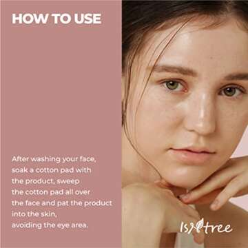 ISNTREE Chestnut BHA 0.9% Clear Toner 200ml 6.76 fl.oz | Mild exfoliant with BHA| Normal and Oily Skin | Helps to Remove Excess sebum