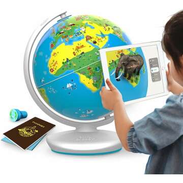 Interactive Augmented Reality Globe for Learning and Fun