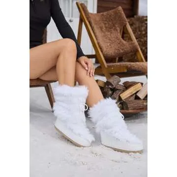 Stylish Faux Fur Boots for Winter Comfort