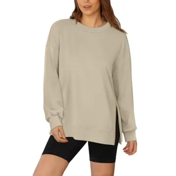 Trendy Lightweight Women’s Pullover Sweatshirt
