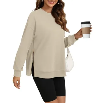 Trendy Lightweight Women’s Pullover Sweatshirt
