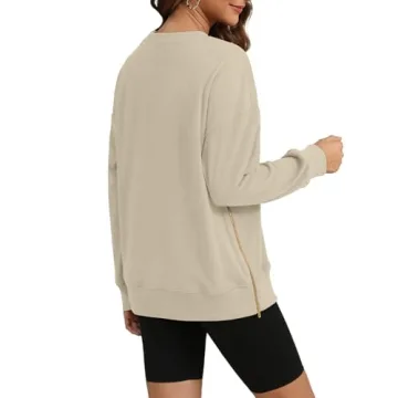 Trendy Lightweight Women’s Pullover Sweatshirt