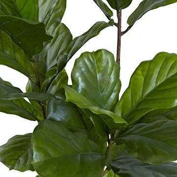 Vibrant Nearly Natural Fiddle Leaf Fig Tree - 65IN