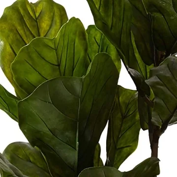 Vibrant Nearly Natural Fiddle Leaf Fig Tree - 65IN