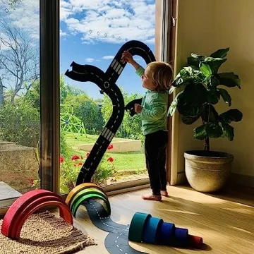 Waytoplay Ringroad 12-Piece Toy Car Track Flexible Durable