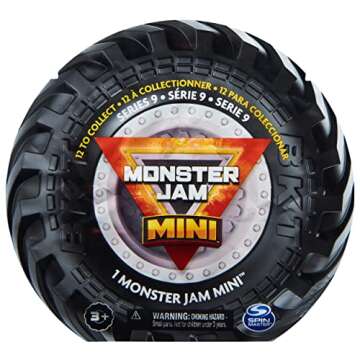 Monster Jam, Official Mini Mystery Collectible Monster Truck 12-Pack, 1:87 Scale, Great Gift for Bir...