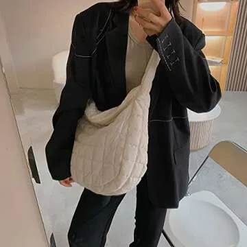 Trendy Puffer Tote Bag for Women - Stylish & Versatile