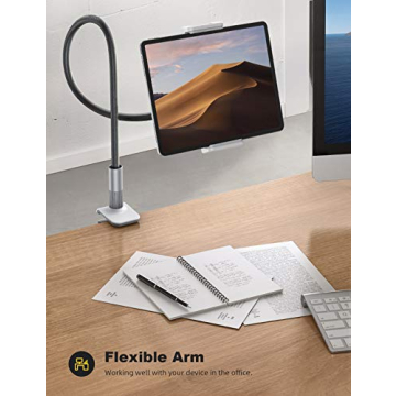 Lamicall Gooseneck Tablet Holder for iPad and Phones
