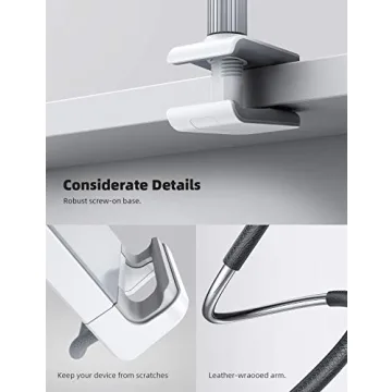 Lamicall Gooseneck Tablet Holder for iPad and Phones