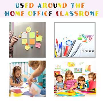 Zo.Yehaa Colored Masking Tape, 12 Colors Rolls Painters Tape Art Craft DIY Tape, Decorative Paper Tape for Kids Artist Teachers School Classroom Labeling Drafting Scrapbooking, 0.5inch x10.93yards