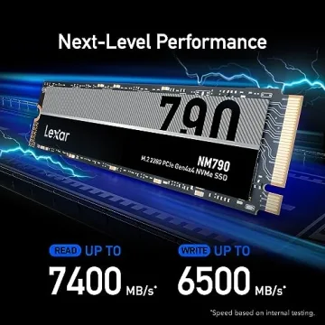 Lexar 4TB NVMe SSD Fast Storage for Gamers and Creators