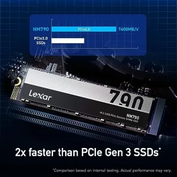 Lexar 4TB NVMe SSD Fast Storage for Gamers and Creators