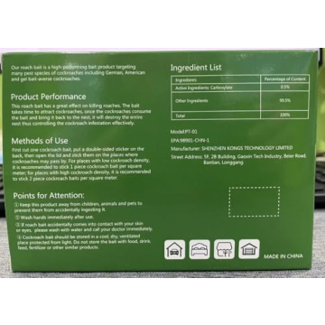 Endbug Roach Bait Gel for Indoor and Outdoor Use