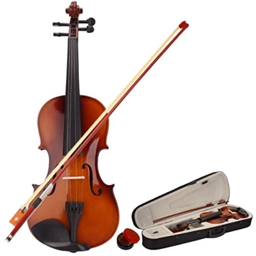 Imseigo 4/4 Full-Size Acoustic Violin Case Set with All Accessories