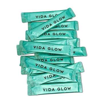 Vida Glow Marine Collagen - Anti Aging Supplement for Glowing Skin
