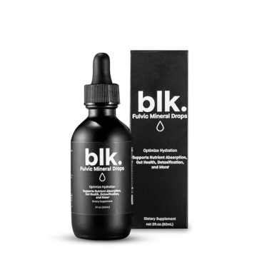 blk. Natural Alkaline Water Drops - Electrolyte Infused for Hydration