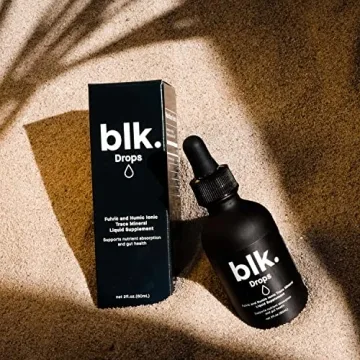 blk. Natural Alkaline Water Drops - Electrolyte Infused for Hydration