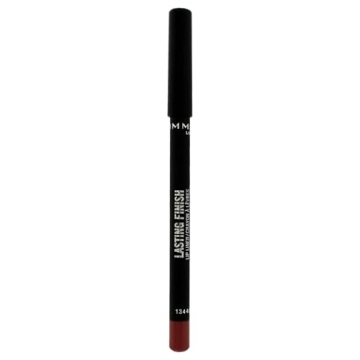 Rimmel Lasting Finish 8HR Soft Lip Liner Pencil - Vibrant 760 90's Nude, 0.04oz