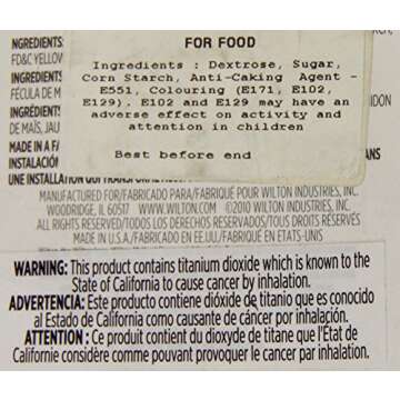 Wilton Color Dust Food Decorative, Orange