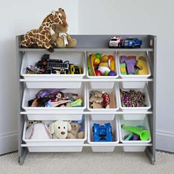 Humble Crew Toy Storage Organizer - Child-Friendly Storage Solution