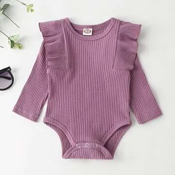 Stylish Comfort for Baby Girls - Fullfamous Romper Set