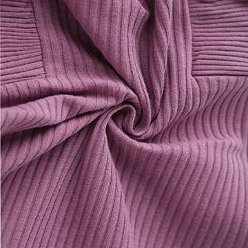 Fullfamous Infant Baby Girl Clothes Outfits,Fall Winter Onesie and Pant Set 0-3 months Purple