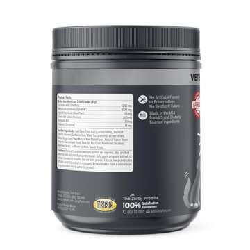 Zesty Paws Vet Strength Mobility Bites Beef & Bacon Flavor Hip & Joint Support Chews for Dogs with Glucosamine, Chondroitin, MSM, Hyaluronic Acid & Serrazimes - 90 Count