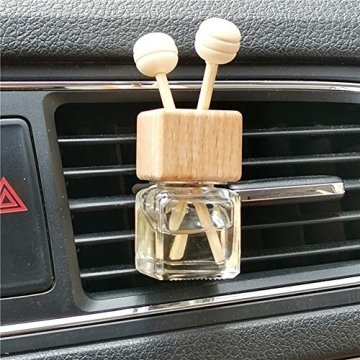 4-Pack Stylish Essential Oil Diffuser Bottle Set - Car Air Freshener